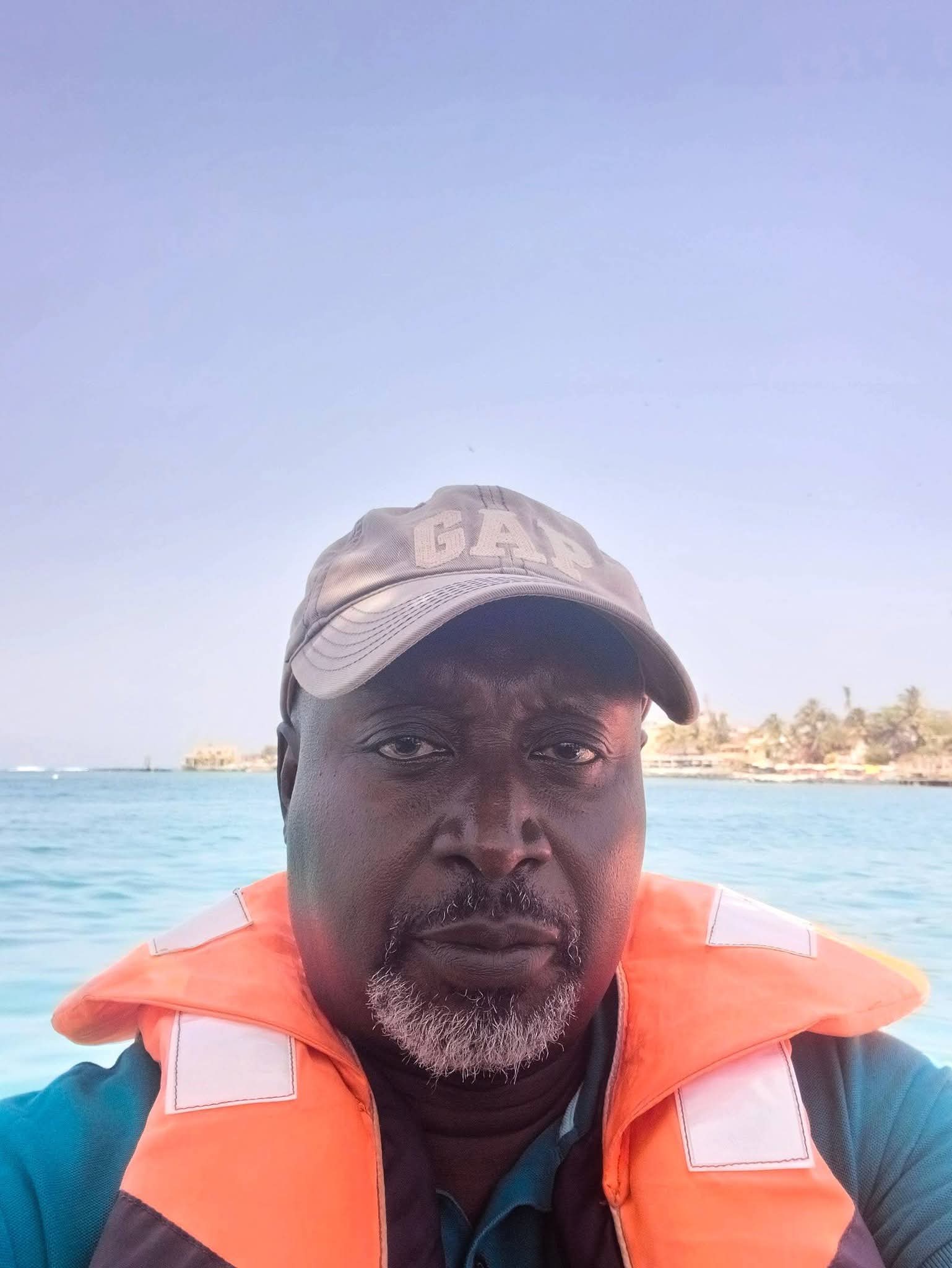 Your guide out at sea